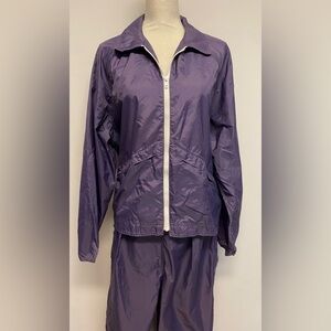 Lady Totes Windbreaker Jacket and Pants Set Size Medium